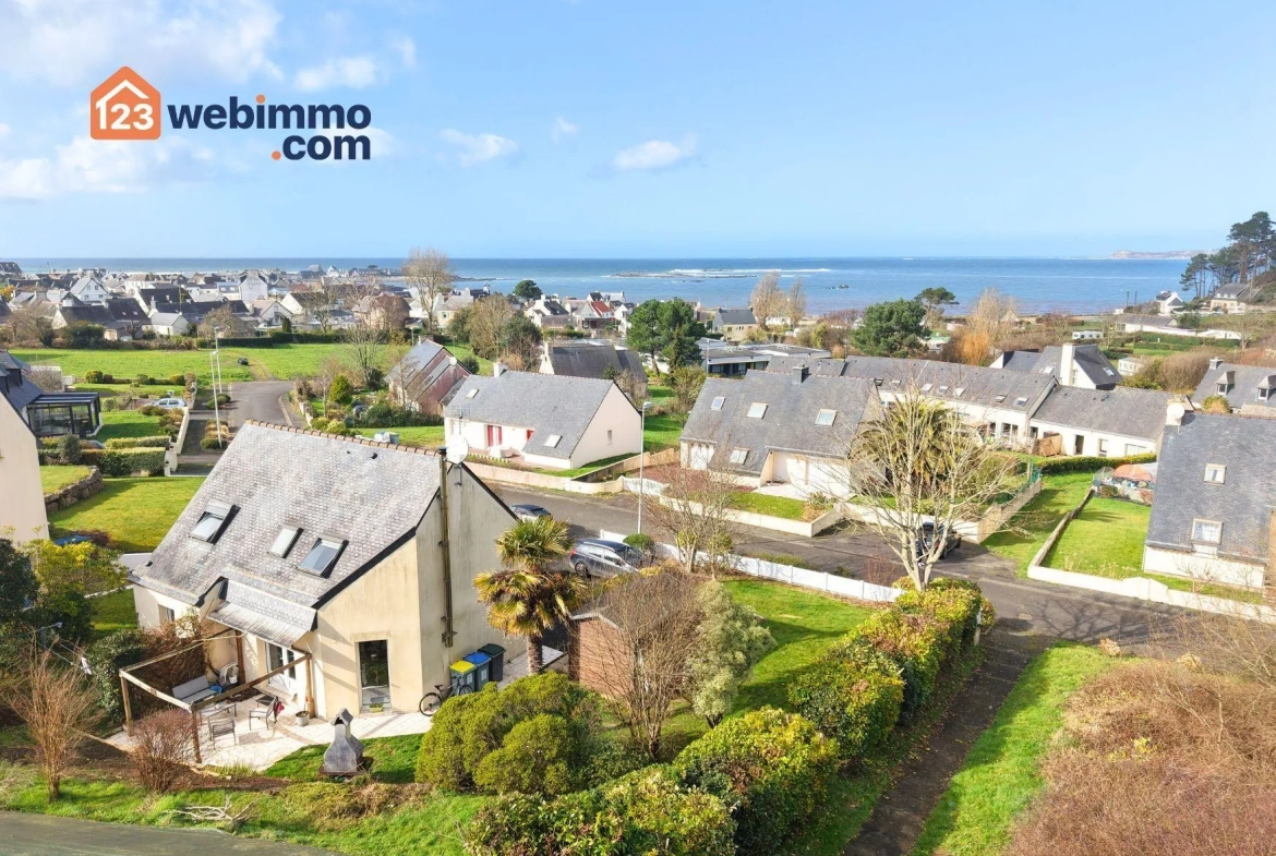 Maison moderne à vendre à Trédrez-Locquémeau, 110 m² proche plage 