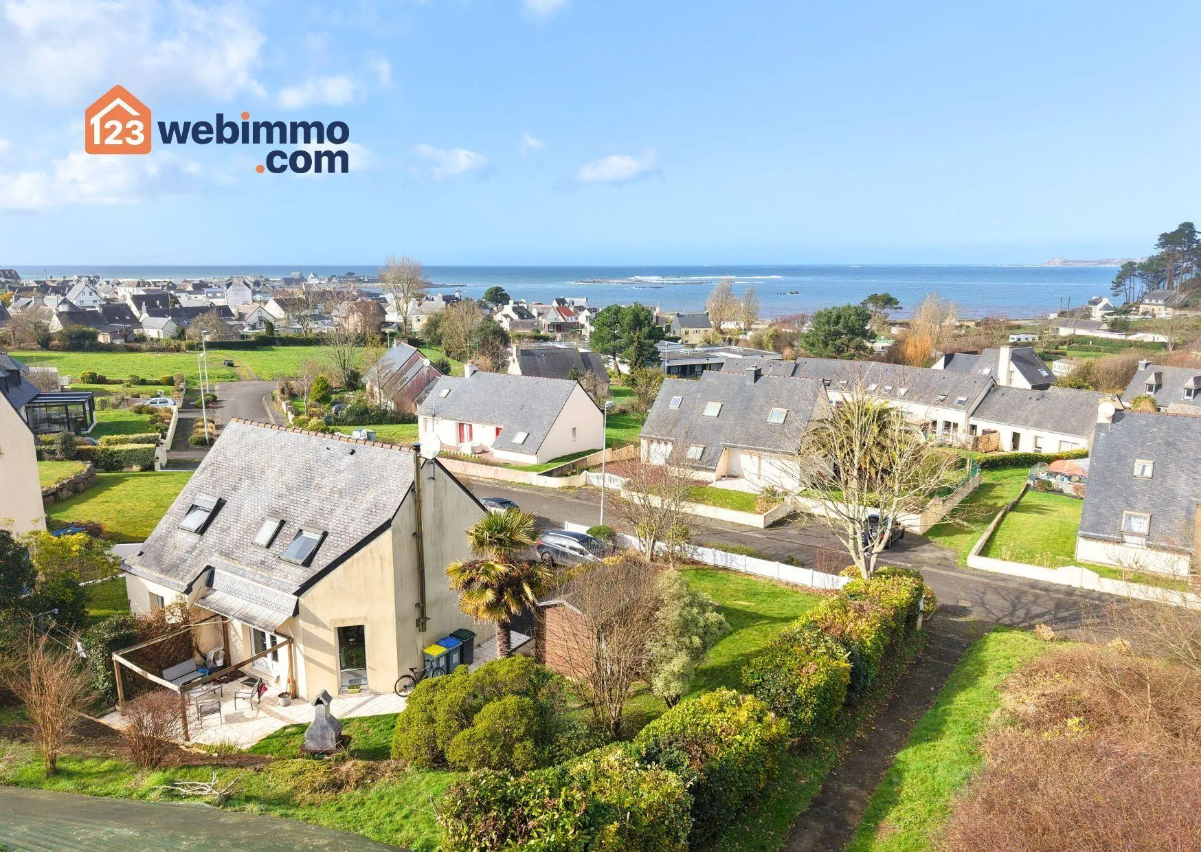 Maison moderne à vendre à Trédrez-Locquémeau, 110 m² proche plage 