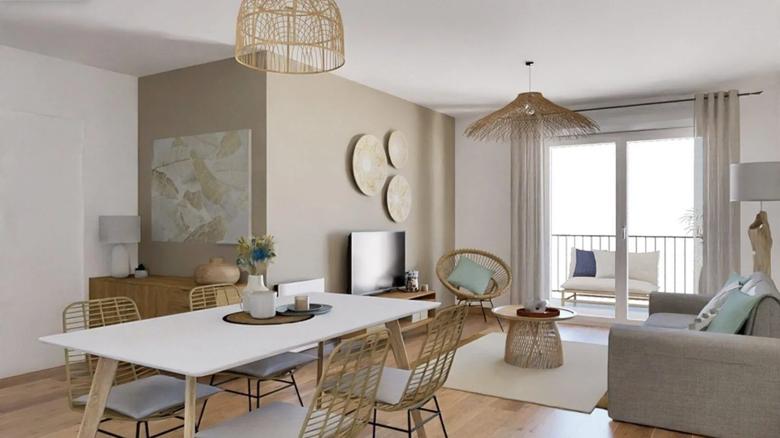 Appartement T3 de 60 m² à vendre à Nieul-sur-Mer avec balcon et parking privé 