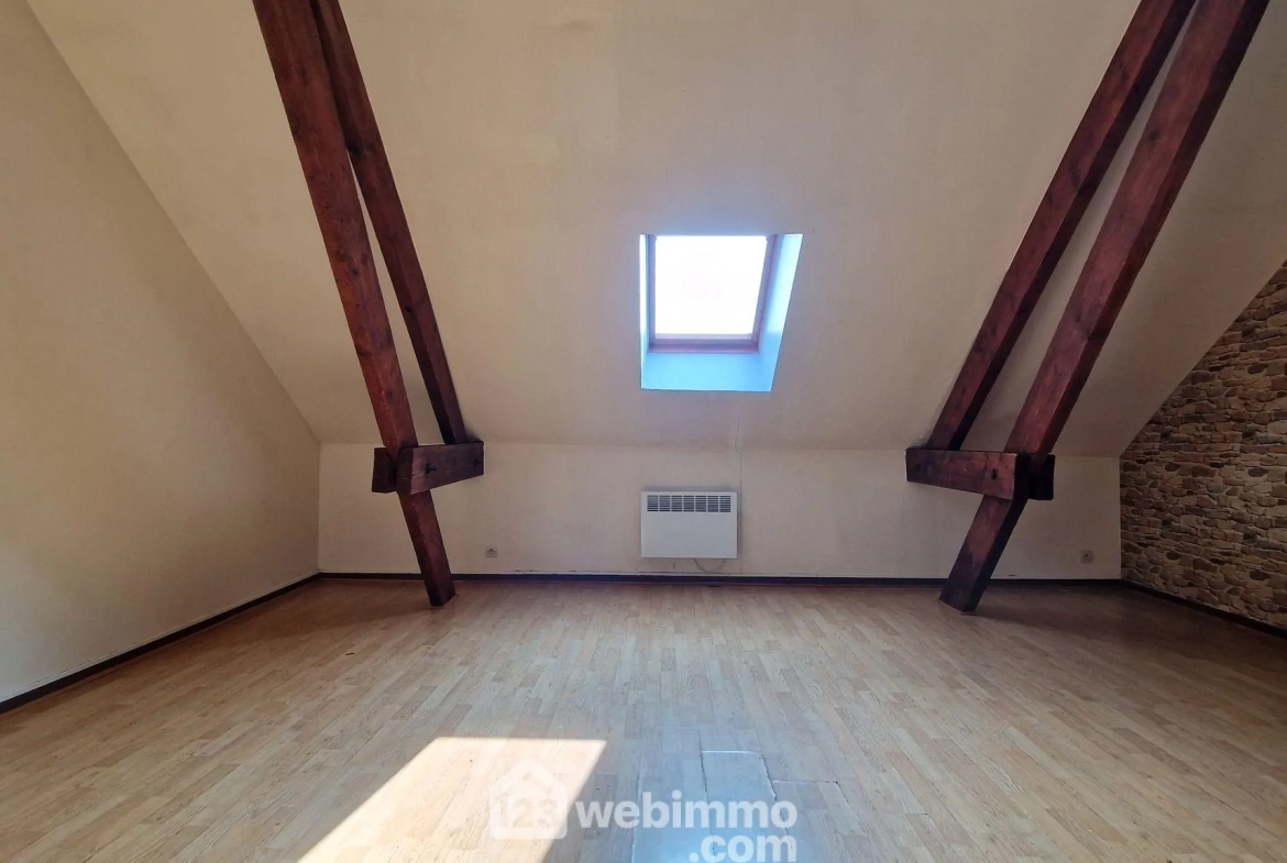 Appartement F2 à Laon - 57m² avec mezzanine et parking 