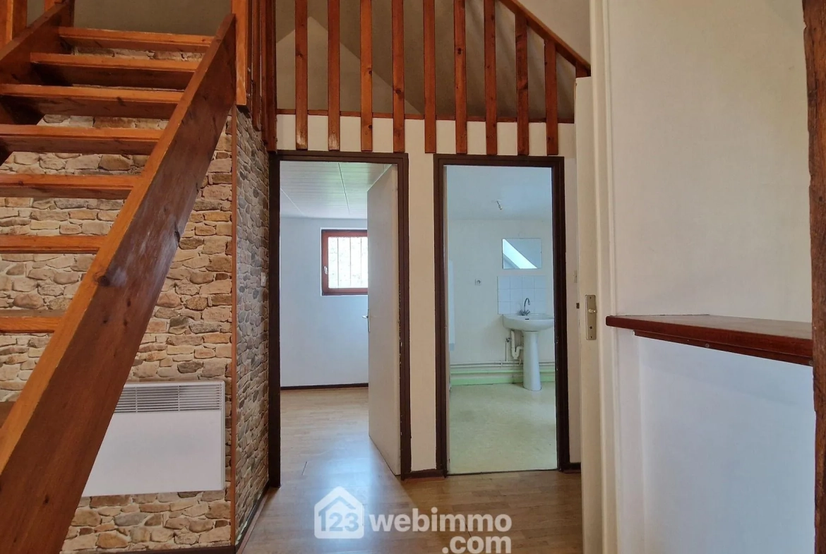 Appartement F2 à Laon - 57m² avec mezzanine et parking 