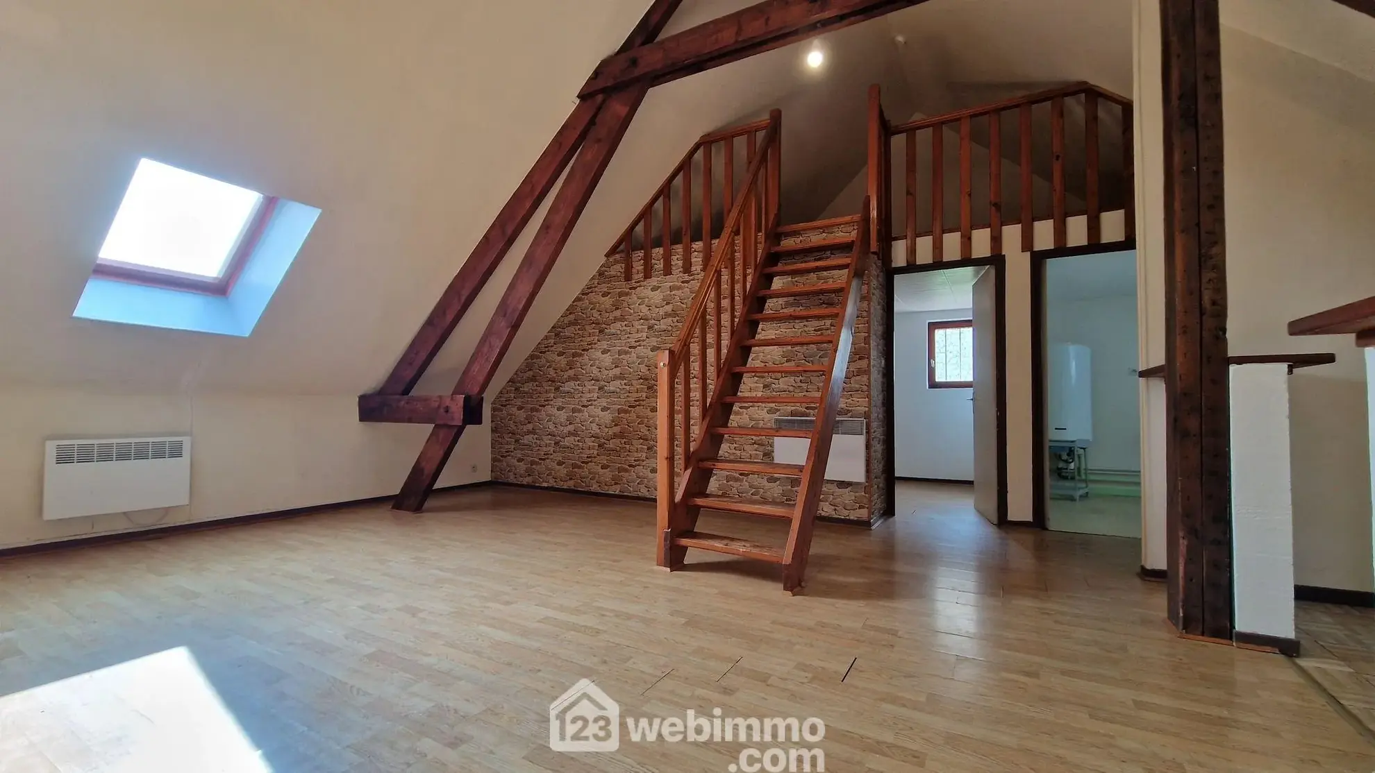 Appartement F2 à Laon - 57m² avec mezzanine et parking 