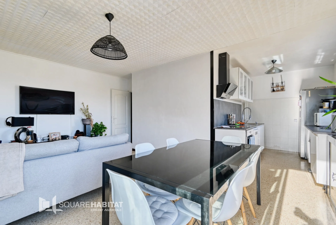 Appartement Type 4 avec Vue Panoramique à Marseille 13013 