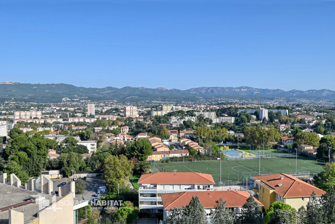 Appartement Type 4 avec Vue Panoramique à Marseille 13013 
