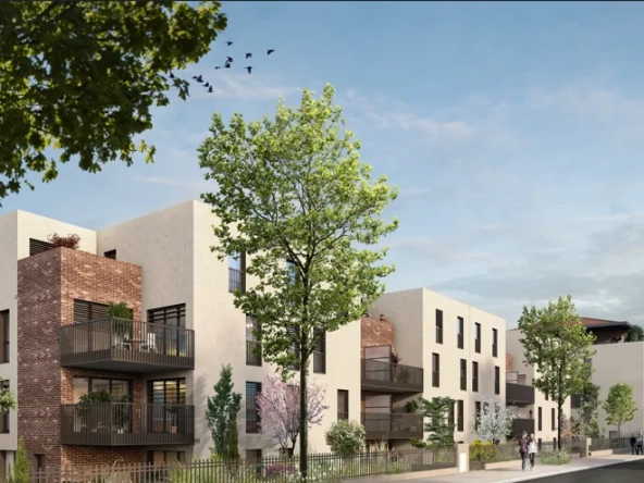 Vente T3 avec balcon à Veauche – Résidence moderne et sécurisée