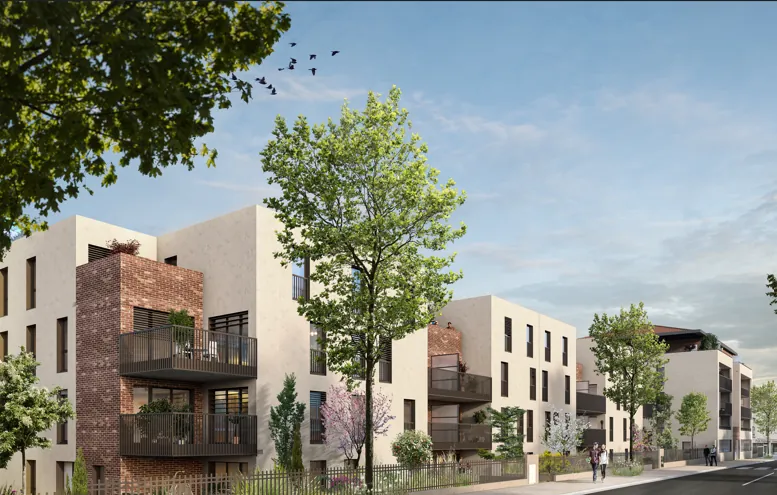 Vente T3 avec balcon à Veauche – Résidence moderne et sécurisée 