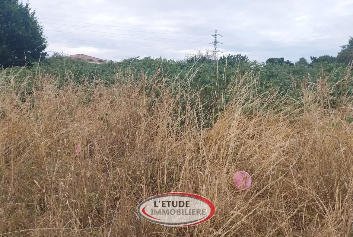 Terrain à bâtir de 474 m² au cœur de Sainte-Pazanne, viabilisé et prêt à construire 