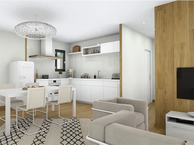 Maison neuve de 60 m² avec jardin à Carcares Sainte Croix, proche Dax et Mont-de-Marsan 