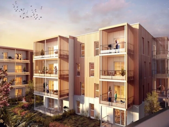 Appartement 4 pièces neuf à Sète avec vue sur l'étang de Thau