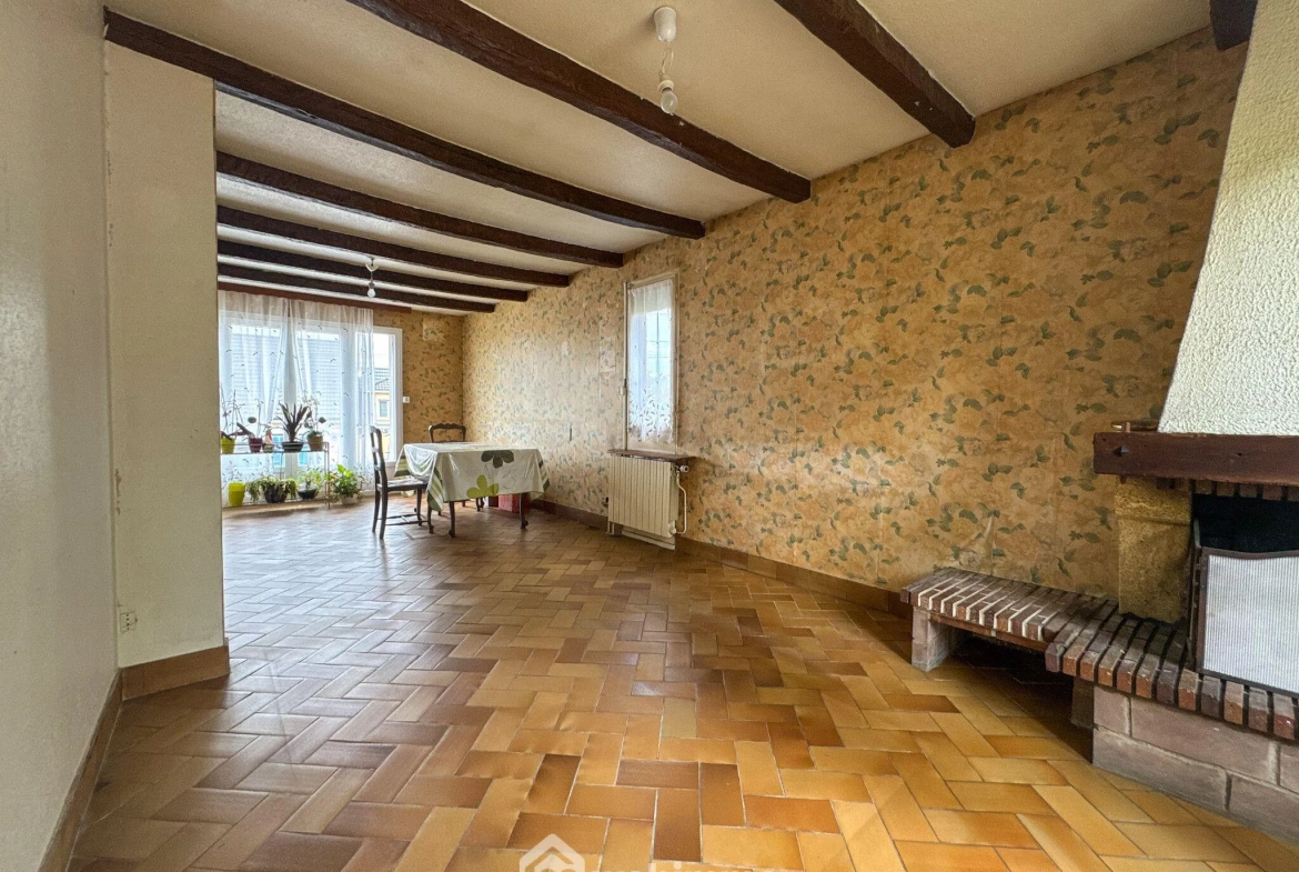 Belle maison de 92m² à Haudainville avec garage et jardin, proche commodités 