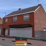 Maison à vendre à Vieux-Condé proche frontière belge avec terrain et garages