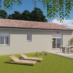 Maison neuve 2 chambres à Bellac - Construction sur terrain de 950 m²