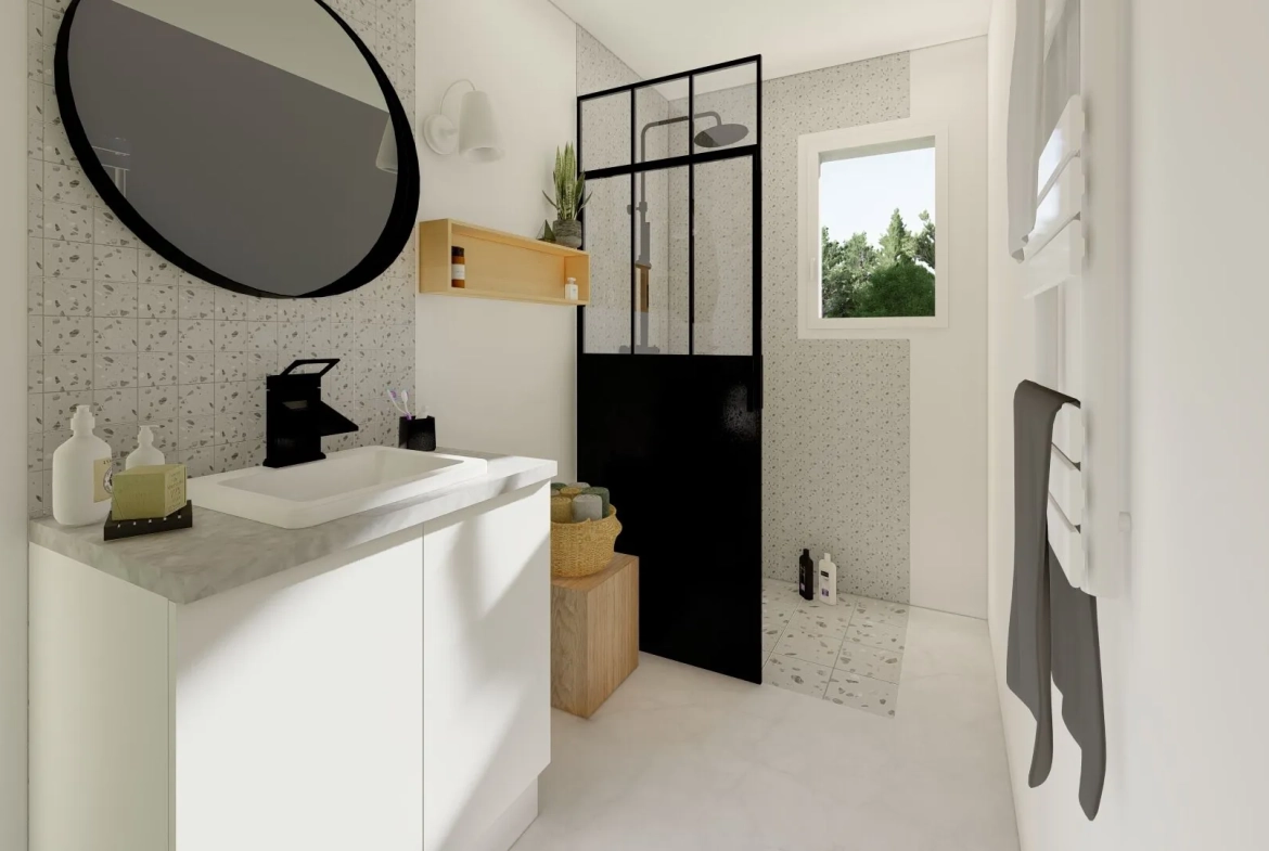 Maison neuve 3 chambres de 80 m² à Candresse avec terrain viabilisé 