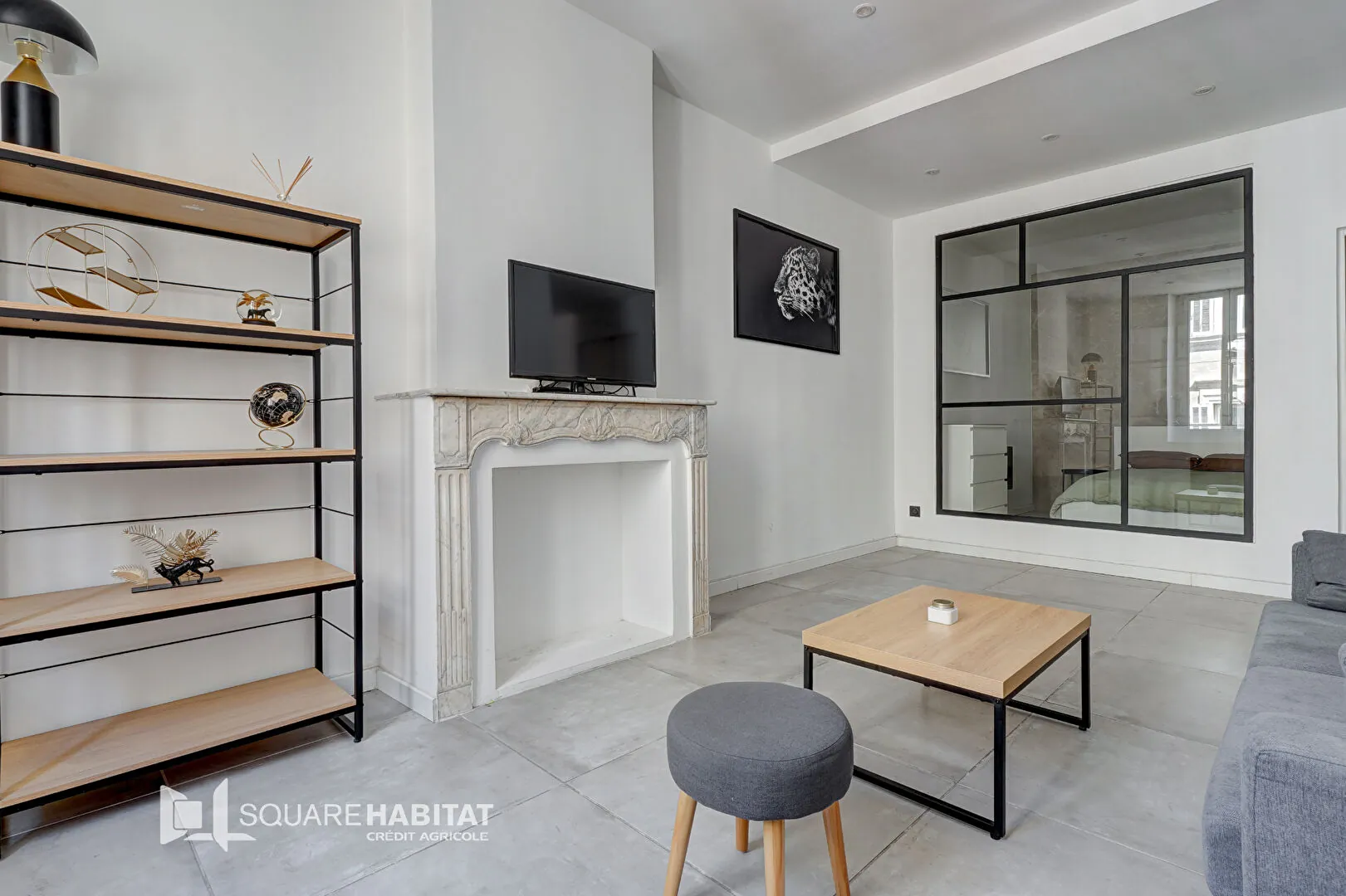 Appartement T3 rénové et meublé de 56 m² à Marseille, secteur Castellane 