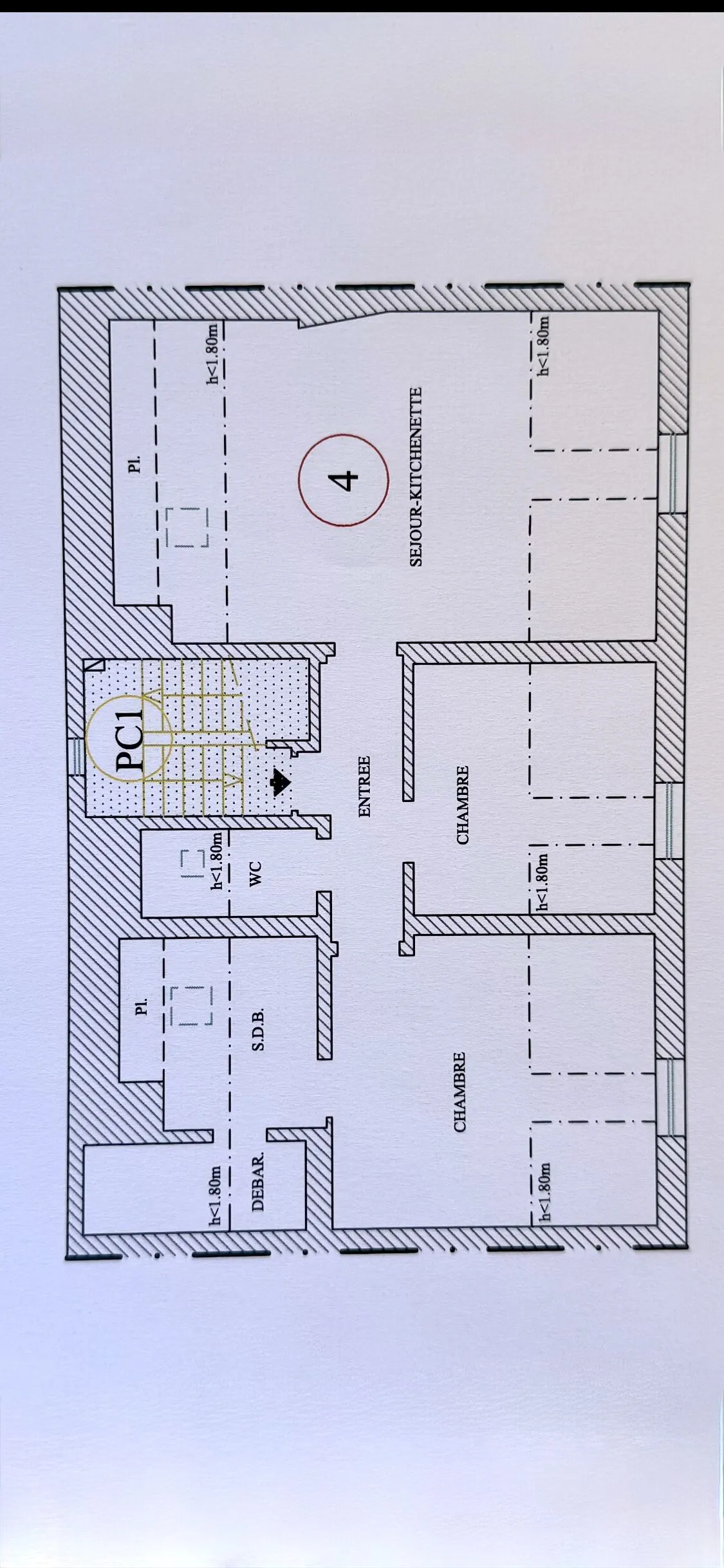 Appartement 3 pièces à Hagondange, proche gare et commodités 