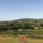 Terrain constructible hors lotissement avec belle vue près de Mâcon