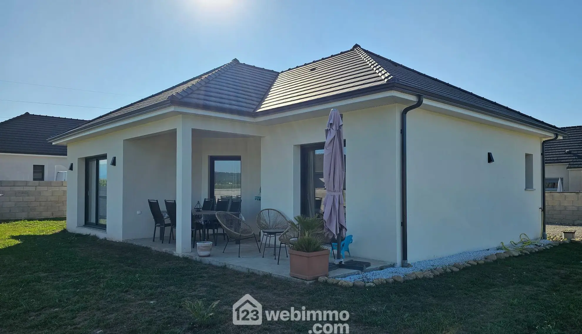 Maison neuve de 107m² avec vue sur Pyrénées à Nay - Construction 2024 