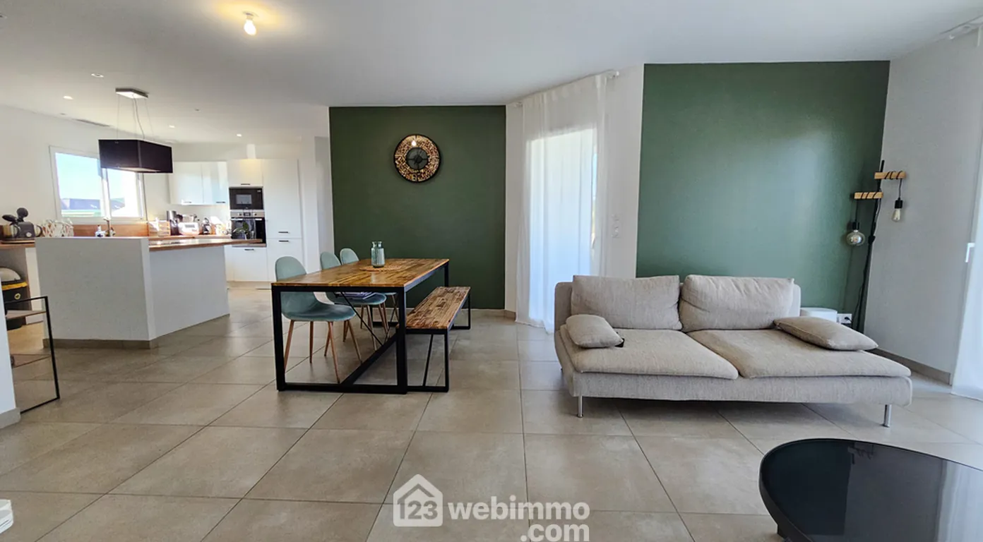 Maison neuve de 107m² avec vue sur Pyrénées à Nay - Construction 2024 