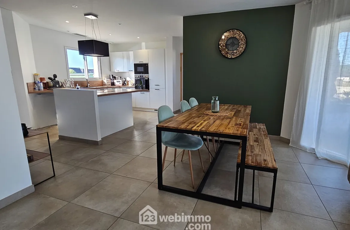 Maison neuve de 107m² avec vue sur Pyrénées à Nay - Construction 2024 