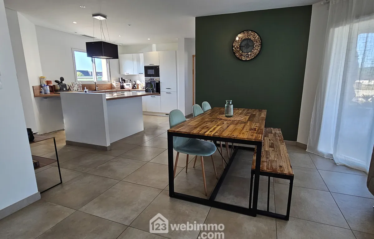 Maison neuve de 107m² avec vue sur Pyrénées à Nay - Construction 2024 