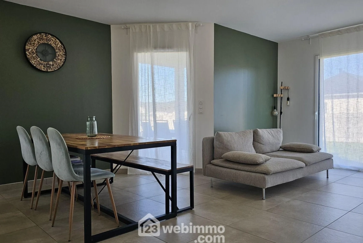 Maison neuve de 107m² avec vue sur Pyrénées à Nay - Construction 2024 