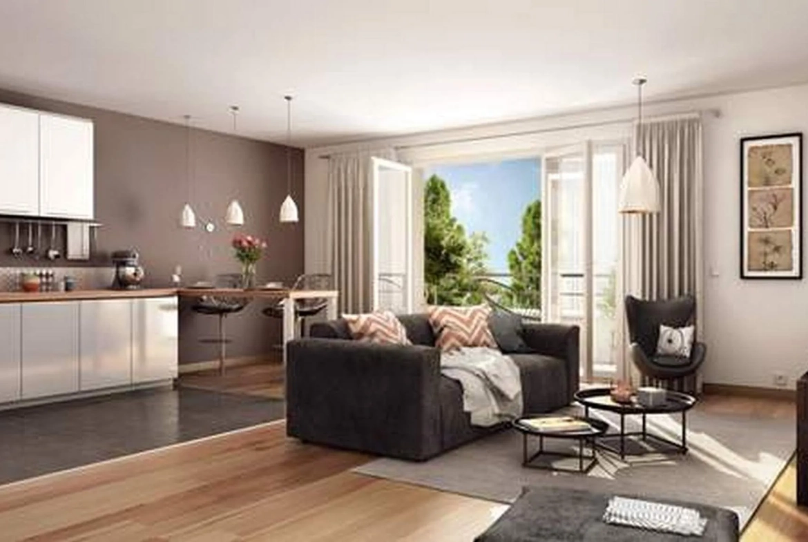 Appartement T2 de 45 m² avec terrasse en vente à La Ciotat proche centre 