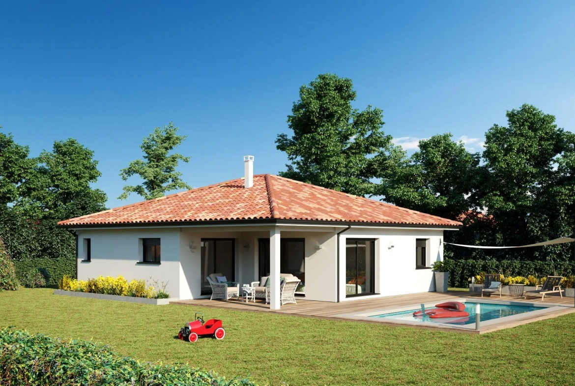 Maison contemporaine à vendre à Bas-Mauco près de Mont de Marsan à partir de 238 300 € 