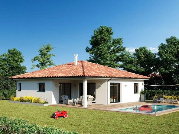 Maison contemporaine à vendre à Bas-Mauco près de Mont de Marsan à partir de 238 300 €