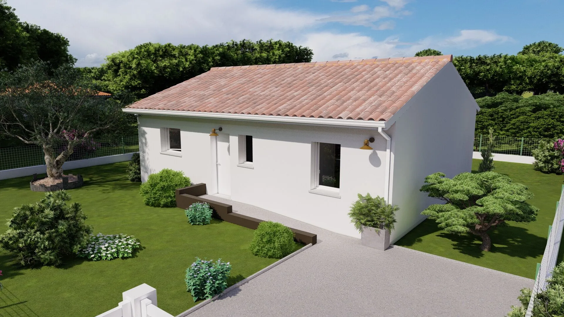 Maison neuve de 70 m² avec terrain viabilisé à Saint Maurice - Investissement rentable 