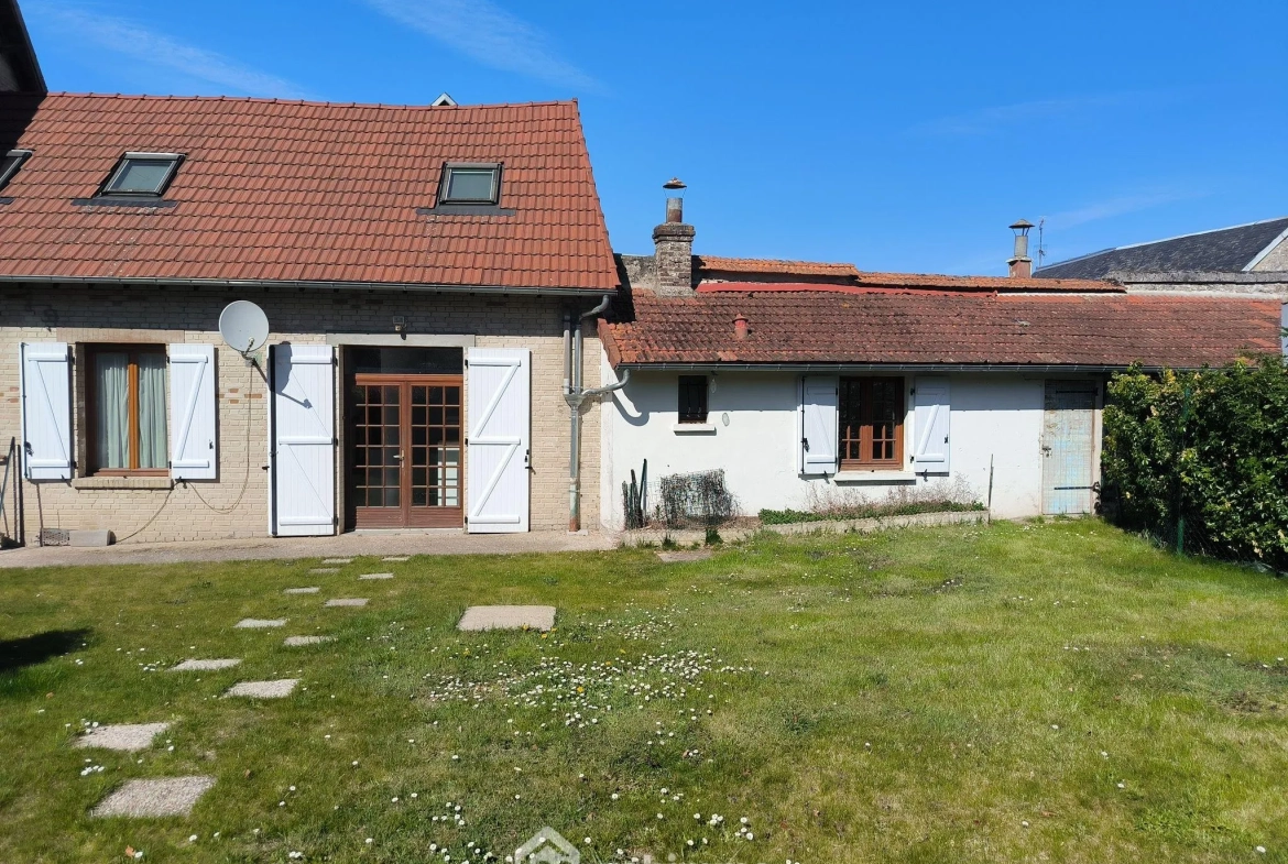 Ensemble immobilier de 182 m² à Presles-et-Boves, idéal pour investissement ou résidence principale 