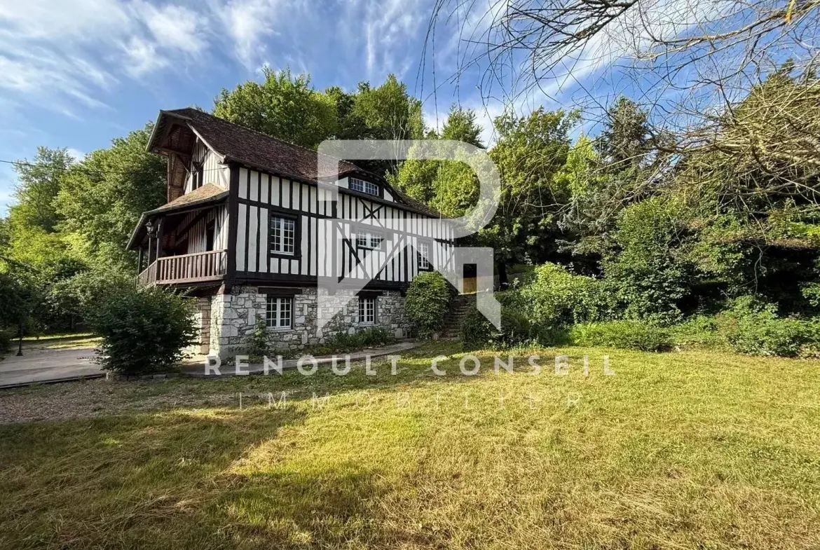 Superbe maison normande à Saint Vigor - 255 m² avec terrain de 1700 m² 
