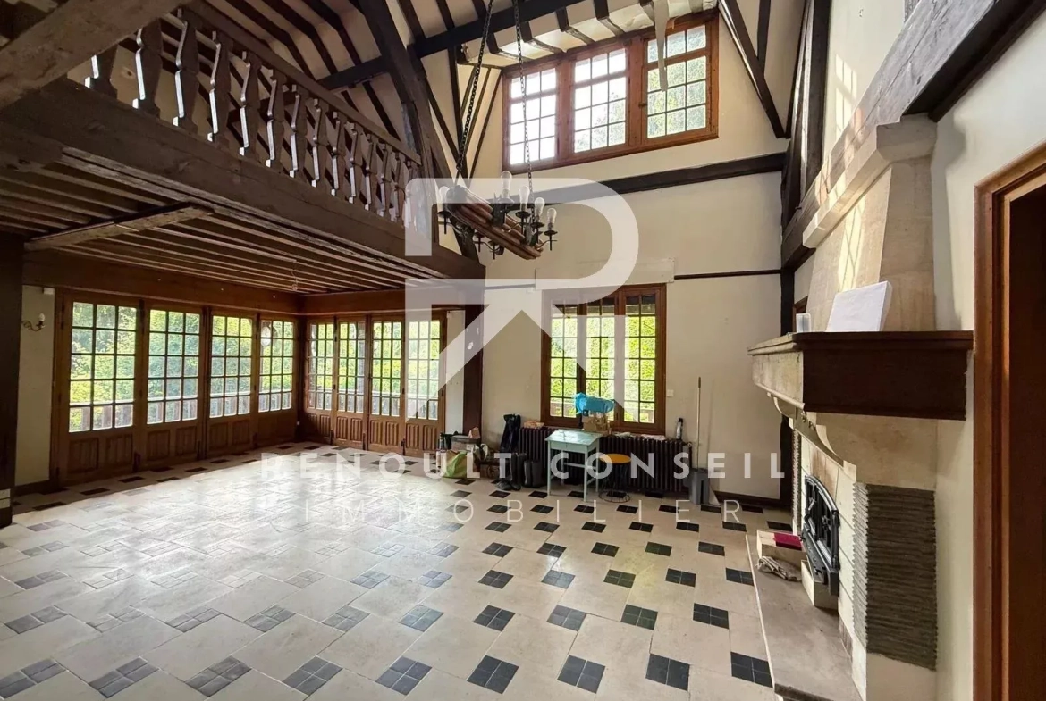 Superbe maison normande à Saint Vigor - 255 m² avec terrain de 1700 m² 