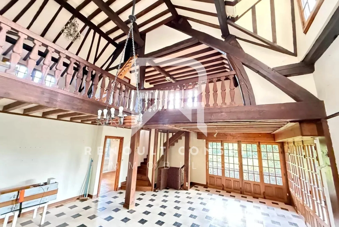 Superbe maison normande à Saint Vigor - 255 m² avec terrain de 1700 m² 