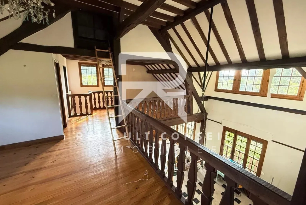Superbe maison normande à Saint Vigor - 255 m² avec terrain de 1700 m² 