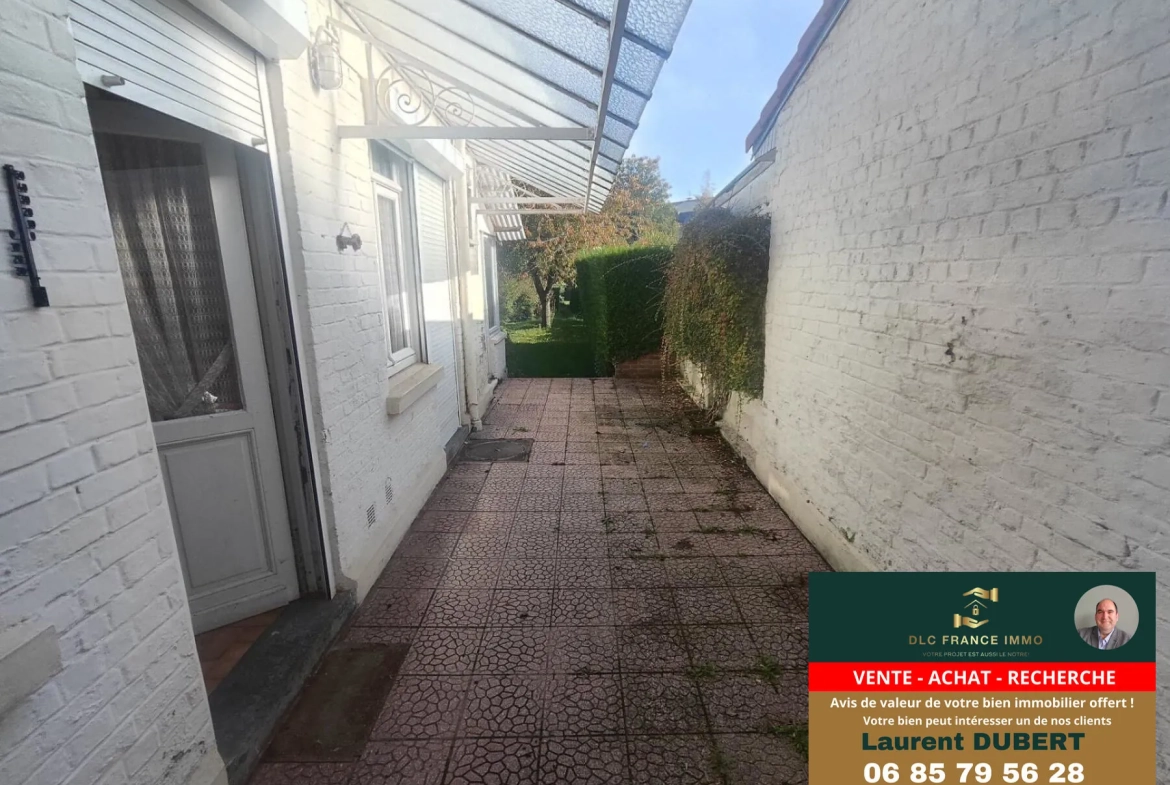 Maison semi-individuelle à Valenciennes - Proche hôpital et commodités 