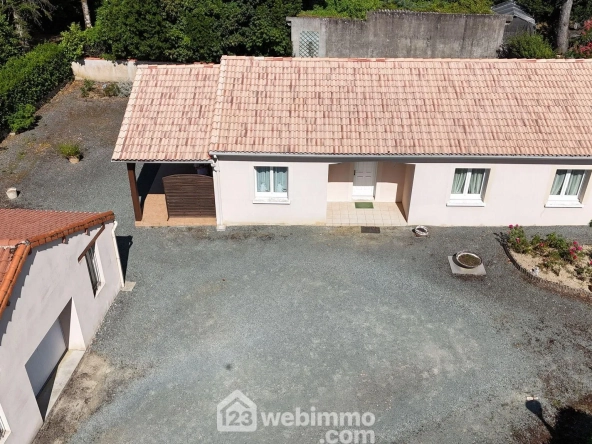 Belle maison de plain-pied de 101 m² à Saint-Pardoux avec garage et terrasse