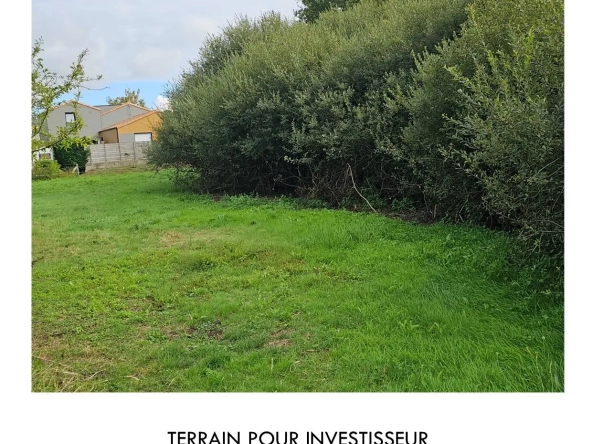 Terrain à vendre à La Plaine-sur-Mer proche de la mer