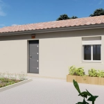 Maison neuve 2 chambres à Gorre sur terrain de 1200 m²