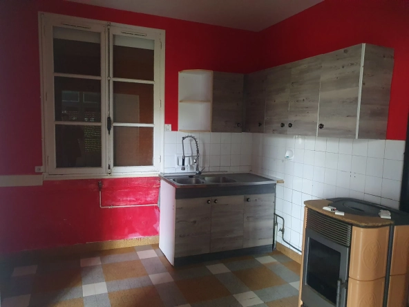 Maison 4 pièces avec jardin et garage à Valençay