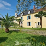 Belle propriété à Montaut avec vue sur les Pyrénées, grand terrain et potentiel de rénovation