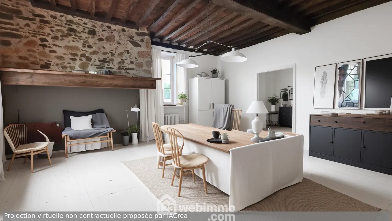 Belle propriété à Montaut avec vue sur les Pyrénées, grand terrain et potentiel de rénovation 