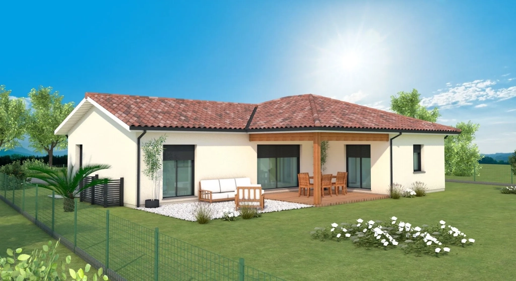 Constructeur maison neuve à Carcares Sainte Croix avec 3 chambres et garage