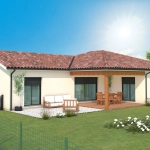 Constructeur maison neuve à Carcares Sainte Croix avec 3 chambres et garage