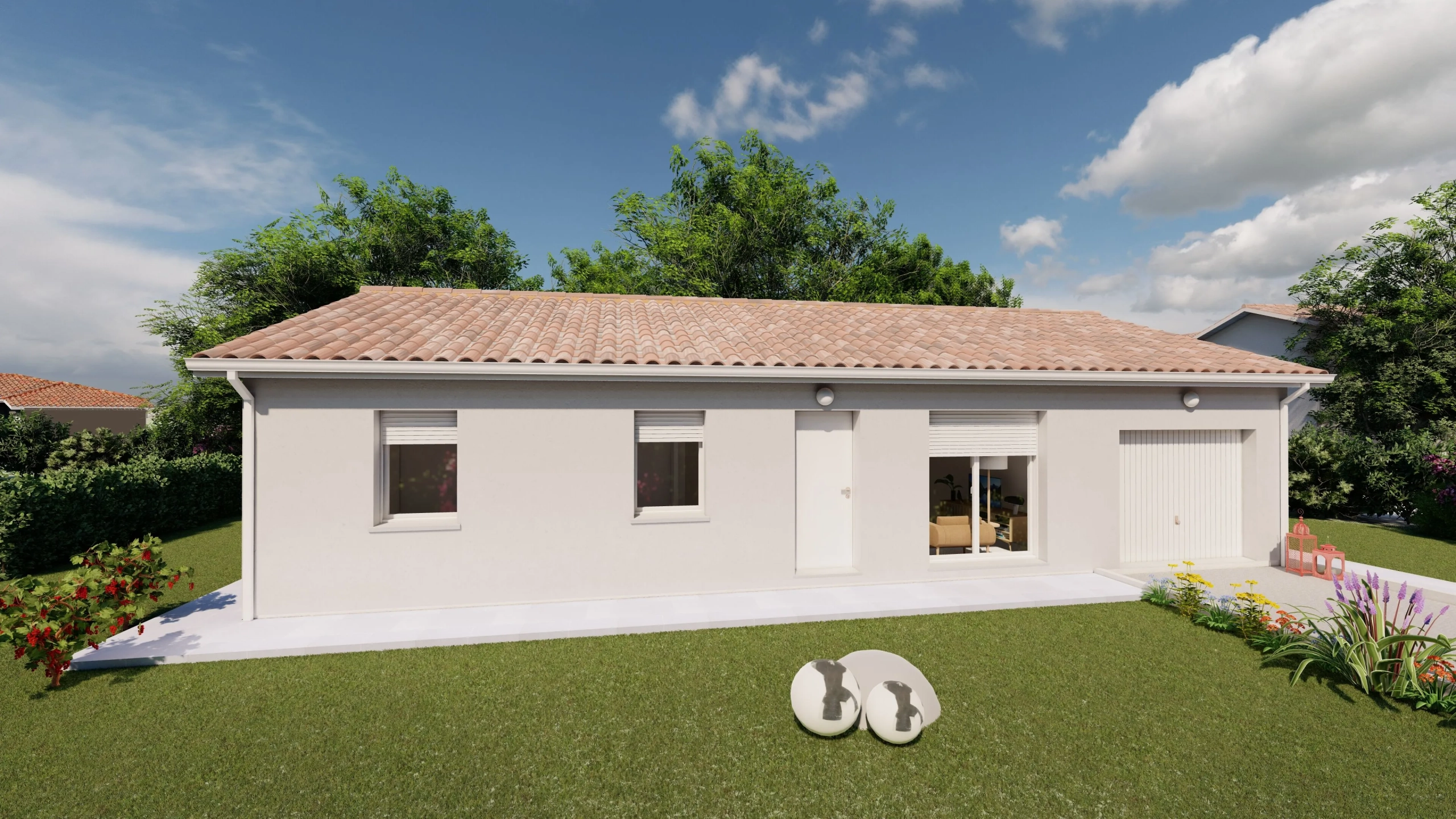 Maison Paris avec 3 chambres, garage, performance énergétique A en Dordogne 