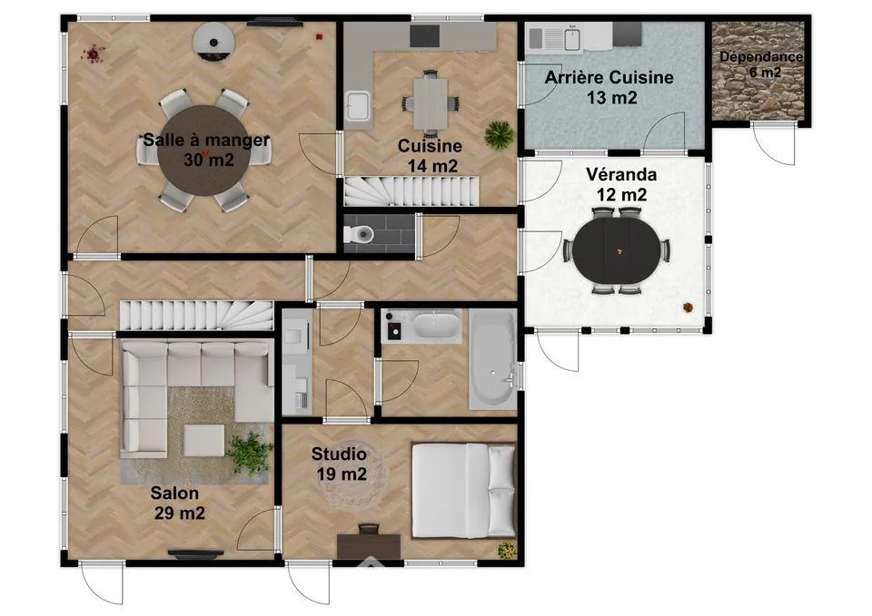 Appartement 2 pièces à Montgenèvre avec bail commercial jusqu'en 2029 