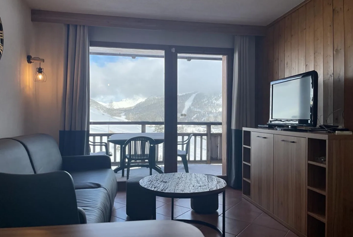 Appartement 2 pièces à Montgenèvre avec bail commercial jusqu'en 2029 