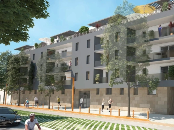 Appartement de 2 pièces de 39 m² avec terrasse à Sète, quartier Triolet