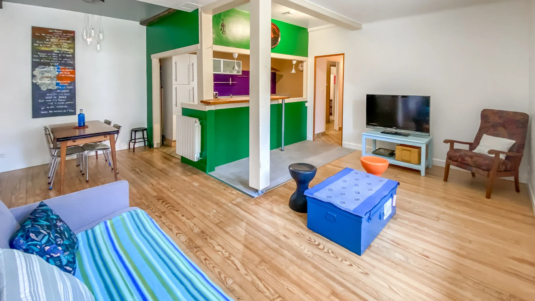 Appartement T3/4 à Bayonne avec cave et parking, proche centre-ville 