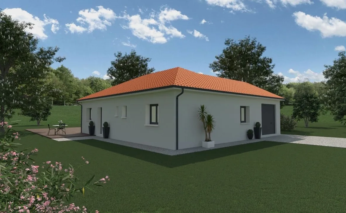 Projet maison neuve à Trept à partir de 282 895 € - Construction clés en main 