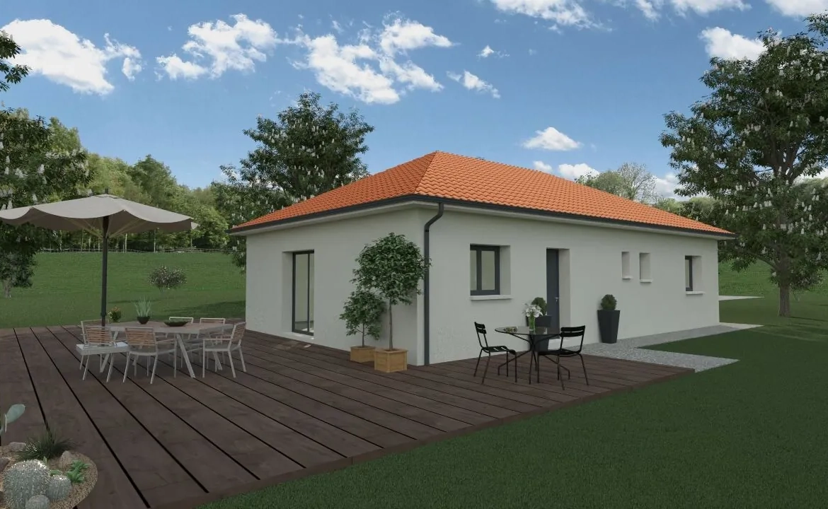 Projet maison neuve à Trept à partir de 282 895 € - Construction clés en main 